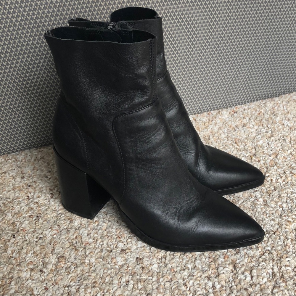 Tony Bianco Black Booties